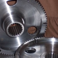 Gears with internal splines